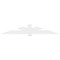 Ekena Millwork Kennewick Architectural Grade PVC Gable Bracket, 96"W x 16"H x 2"D x 6"F, 4/12 Pitch GBP096X16X0206KEN00 - alternate 3